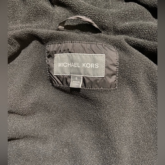 Michael Kors black puffer jacket. - Picture 4 of 6